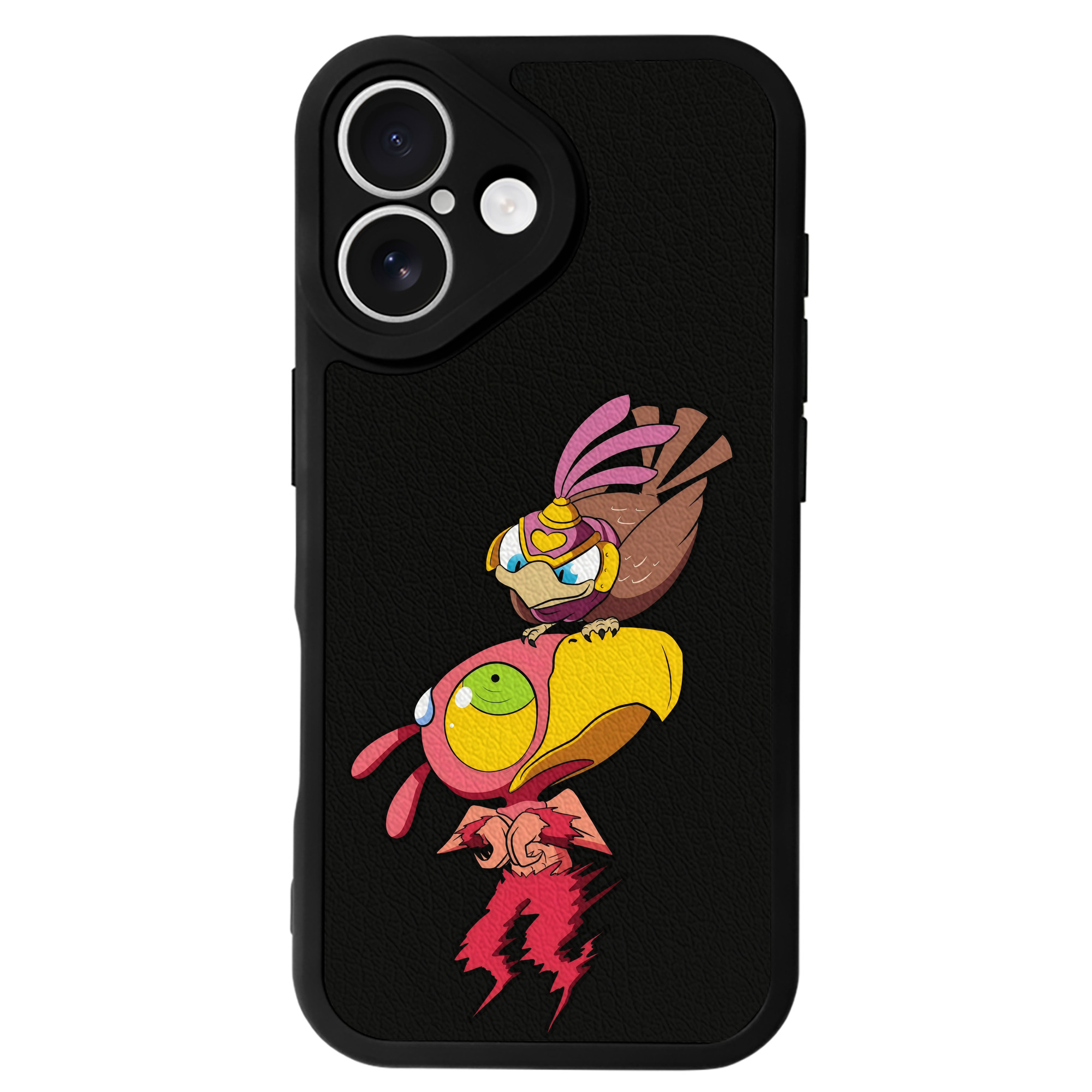 （画像用） ジョジョの奇妙な冒険 JoJo's Bizarre Adventure 【iPhone 16シリーズ対応】シリコンスマホケース（レザー調） 材質：シリコン